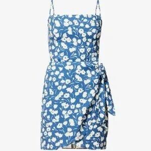 NWT reformation canal wrap dress XS